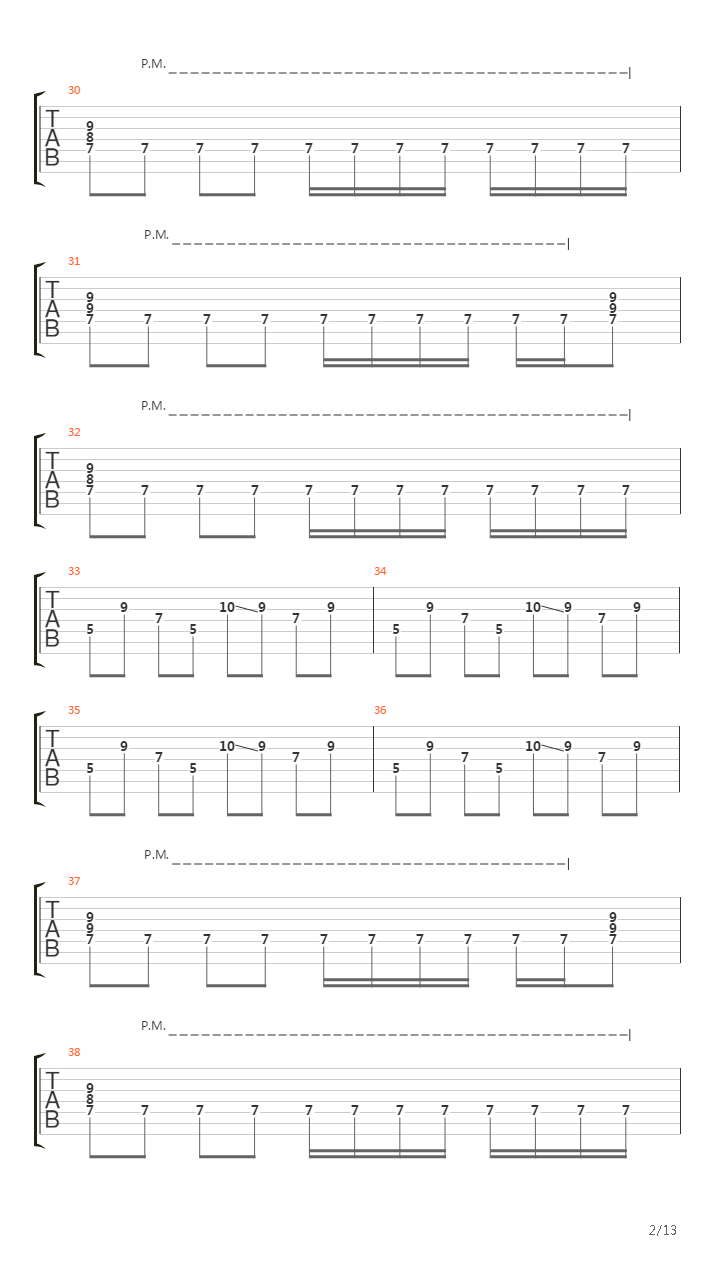 Threshold Of Perception吉他谱