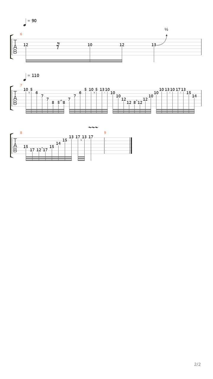 Birds Of Prey吉他谱