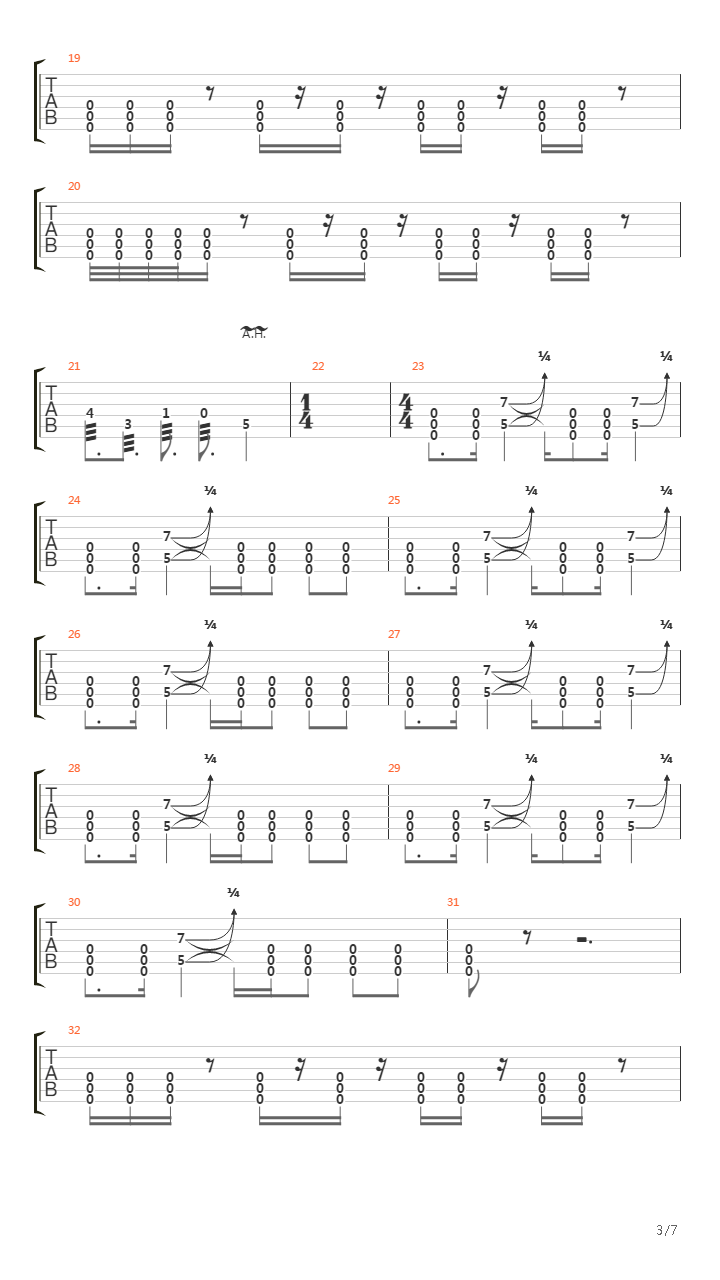 Стекаю吉他谱