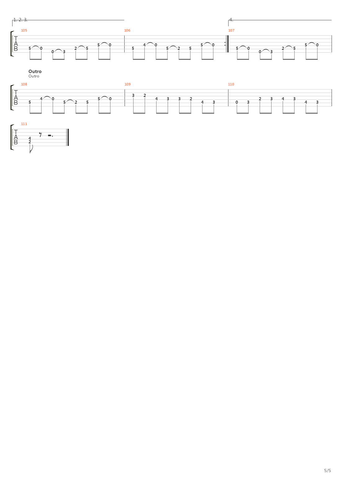 A Problem Yet To Be Solved吉他谱