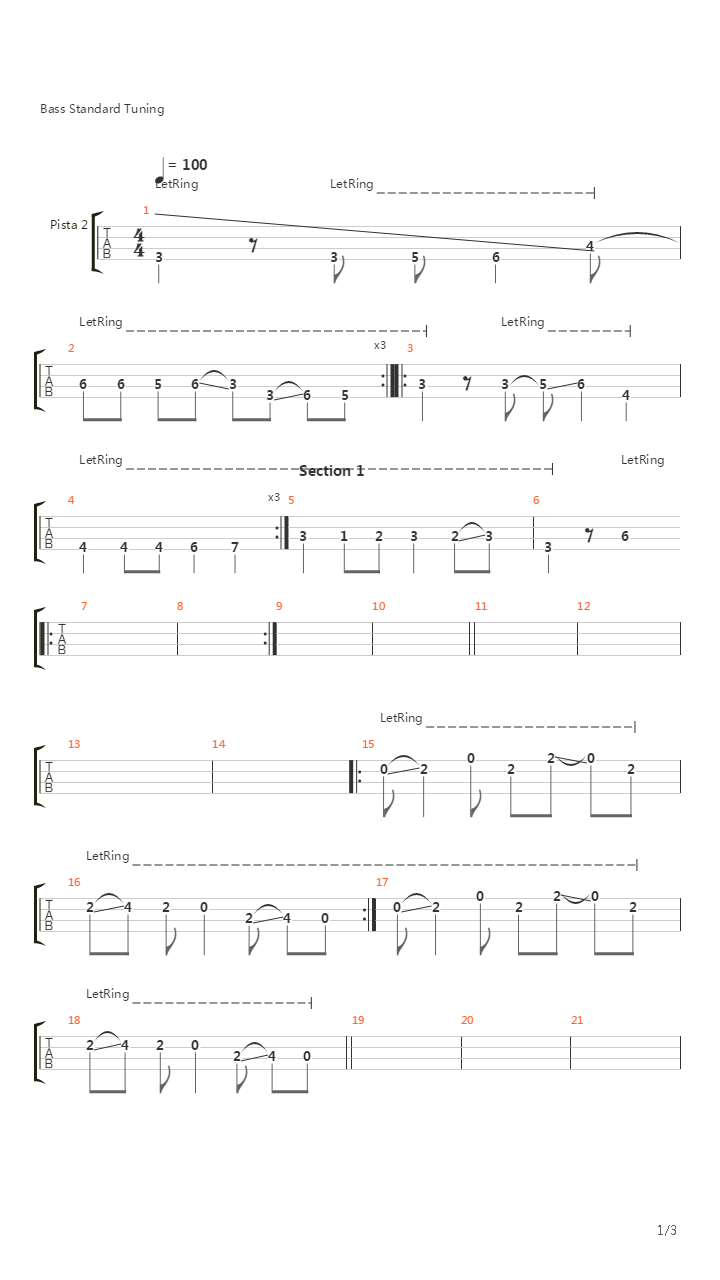Resignacion吉他谱