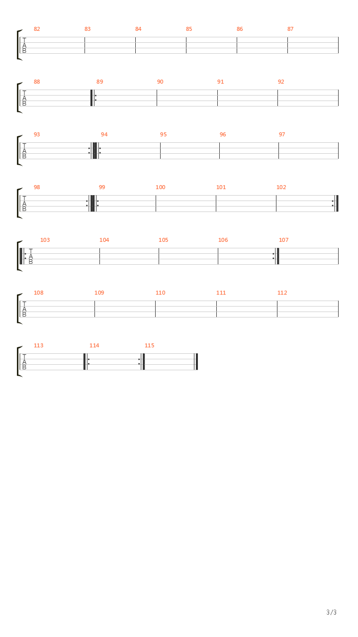 Resignacion吉他谱