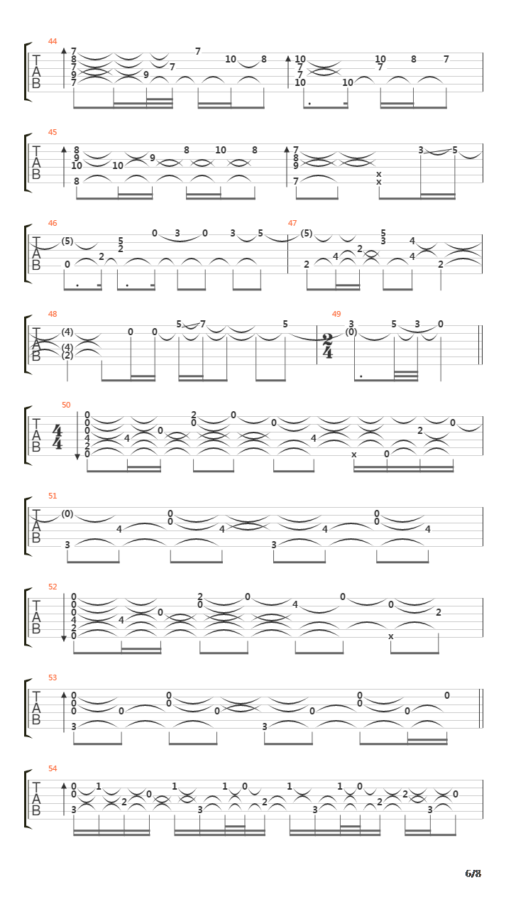 Writing's On The Wall(《007：大破幽灵危机》主题曲)吉他谱