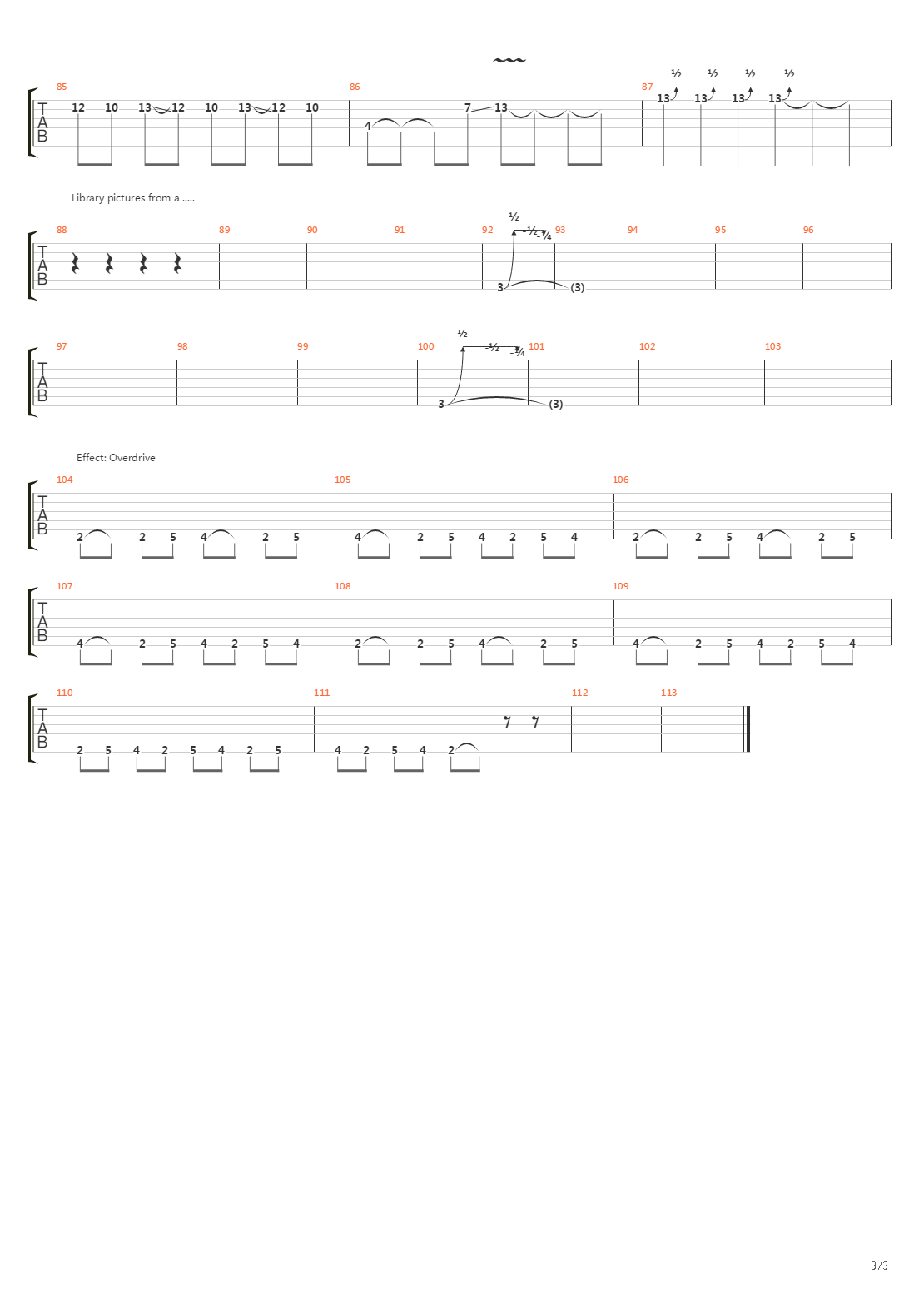 Library Pictures吉他谱