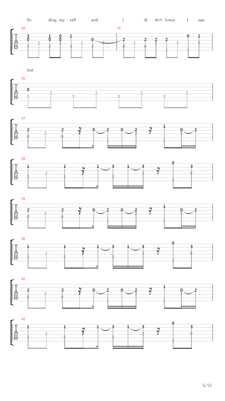 Wake Me Up(Nathan Legendre Arrangement)吉他谱