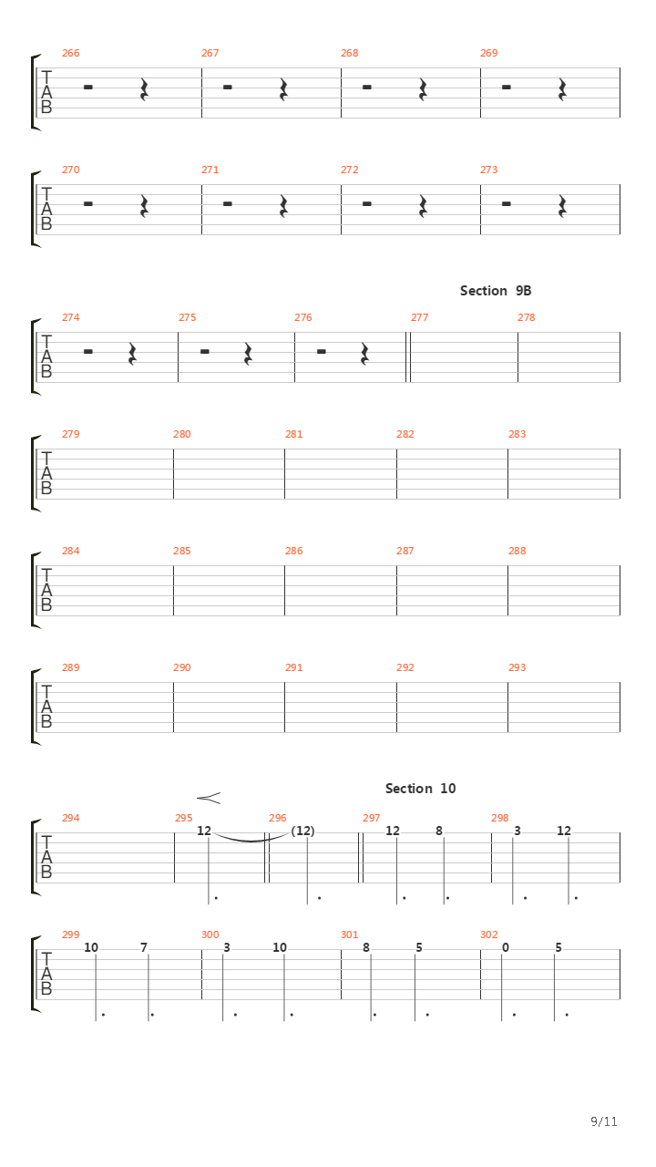 Cadenza吉他谱