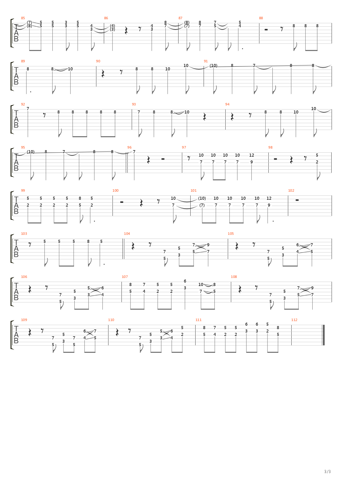 S吉他谱