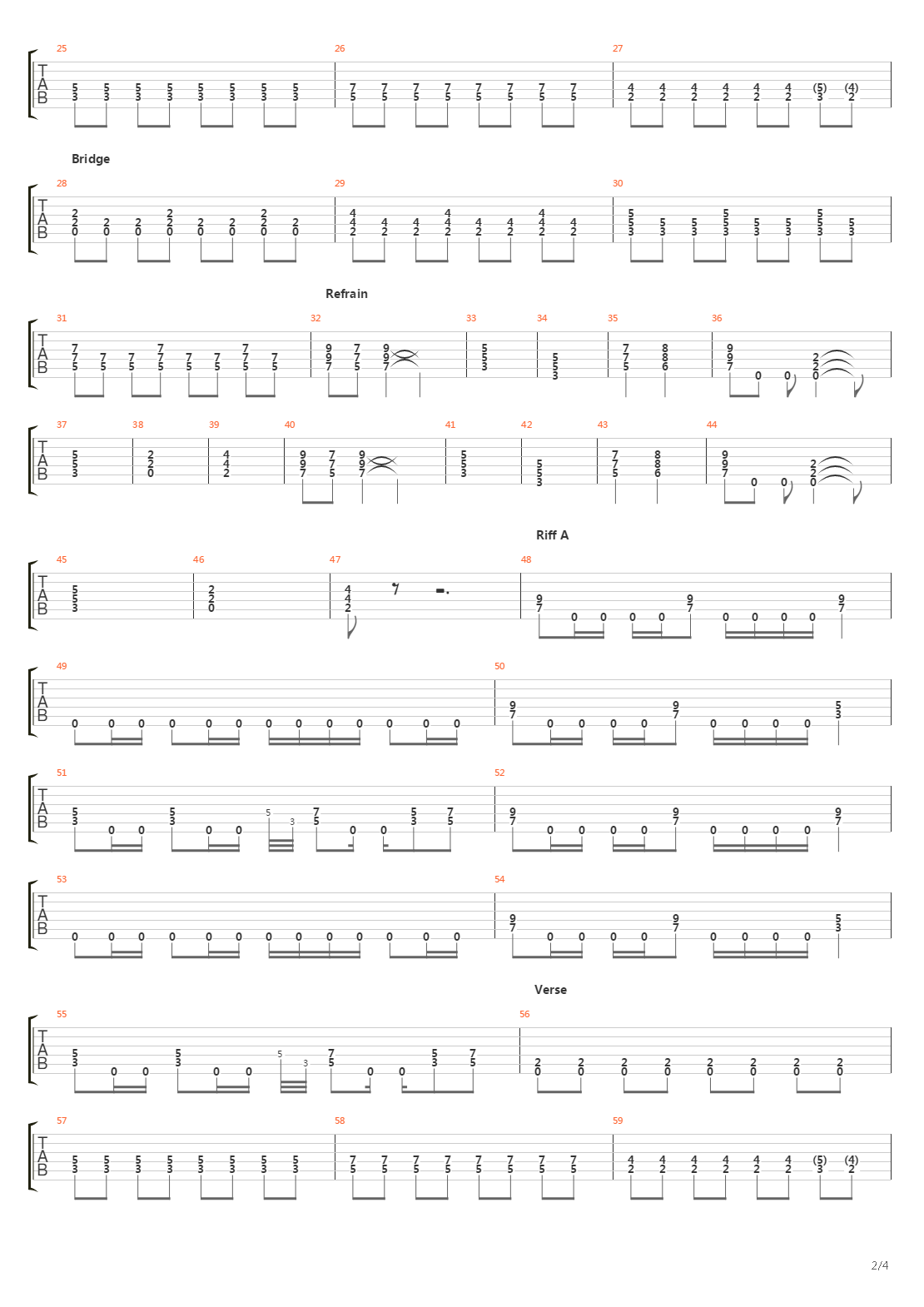 Verteidiger Des Bldsinns吉他谱