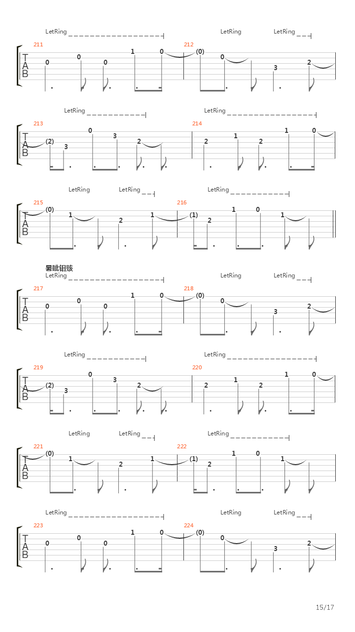 Kukushka吉他谱