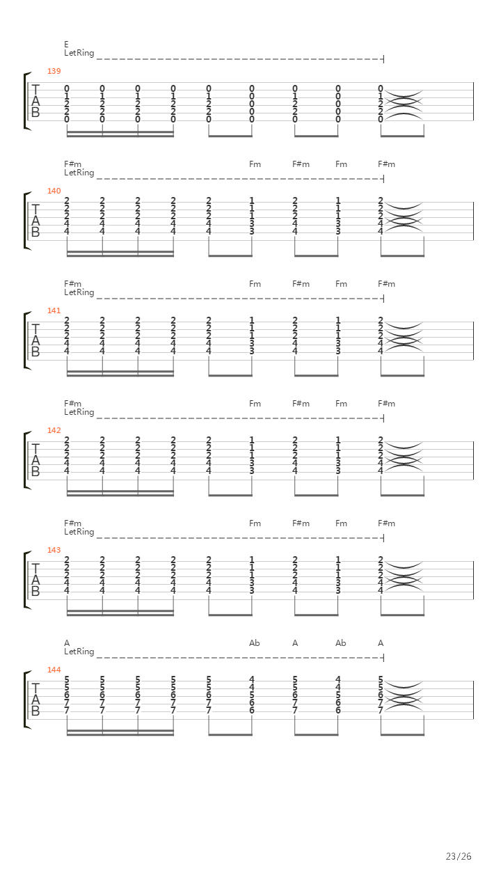 Peremen吉他谱