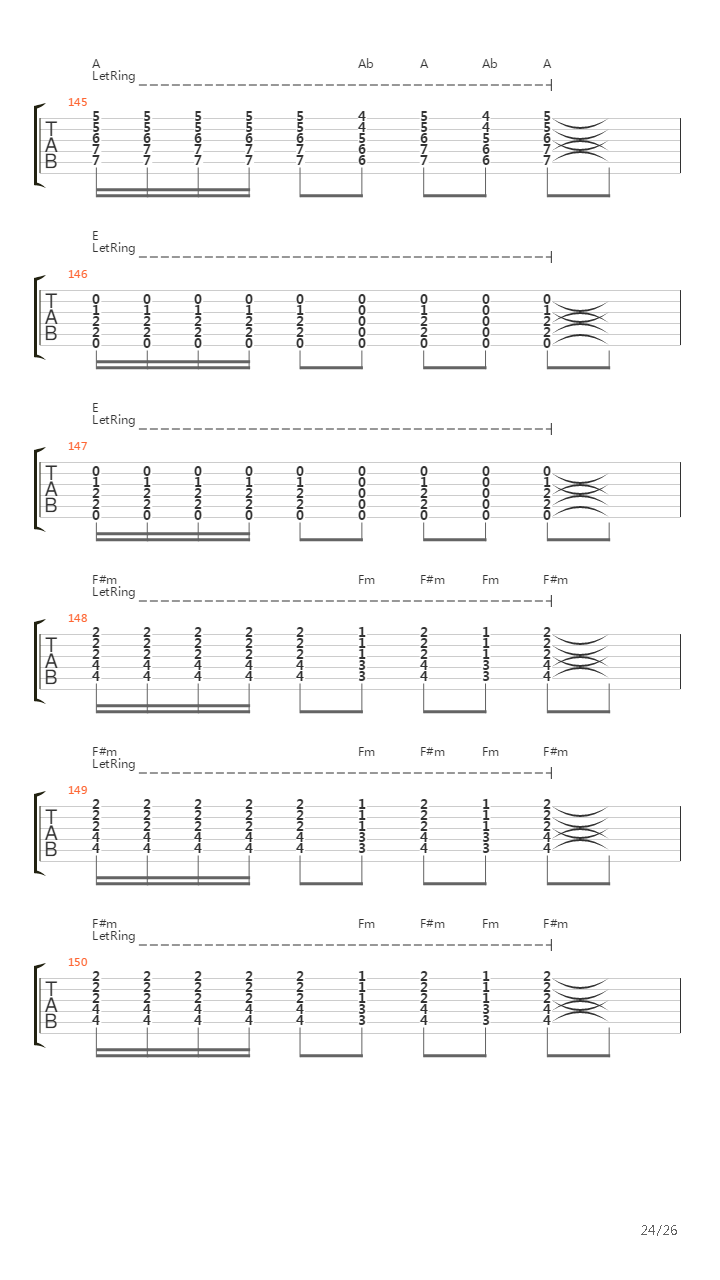 Peremen吉他谱