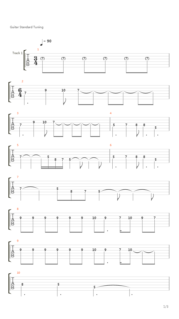 Baranek吉他谱