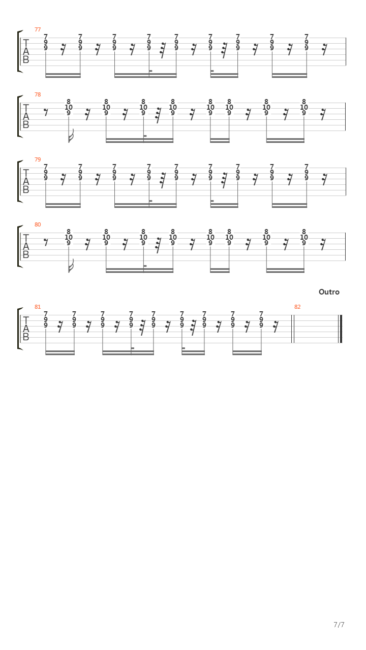 Gdy Nie Ma Dzieci吉他谱