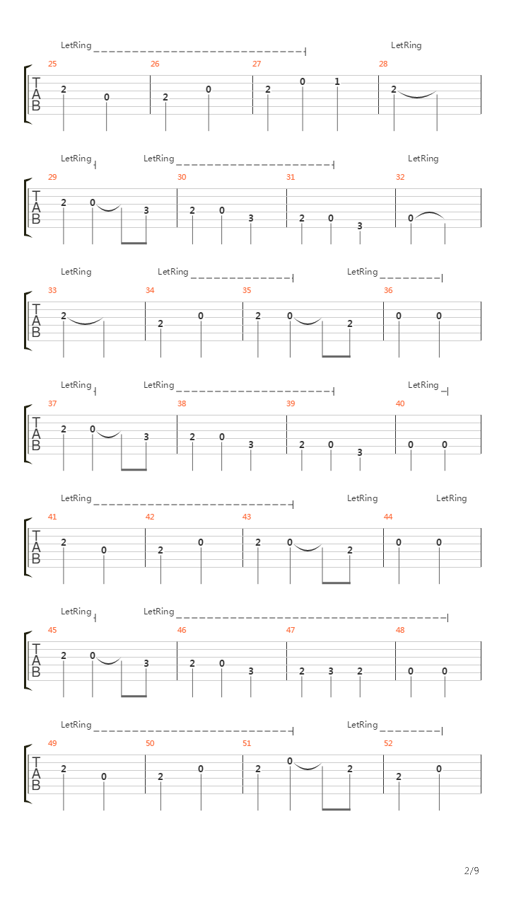 Komu Bije Dzwon吉他谱