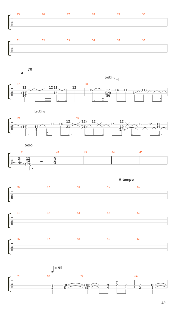 La Condesa吉他谱