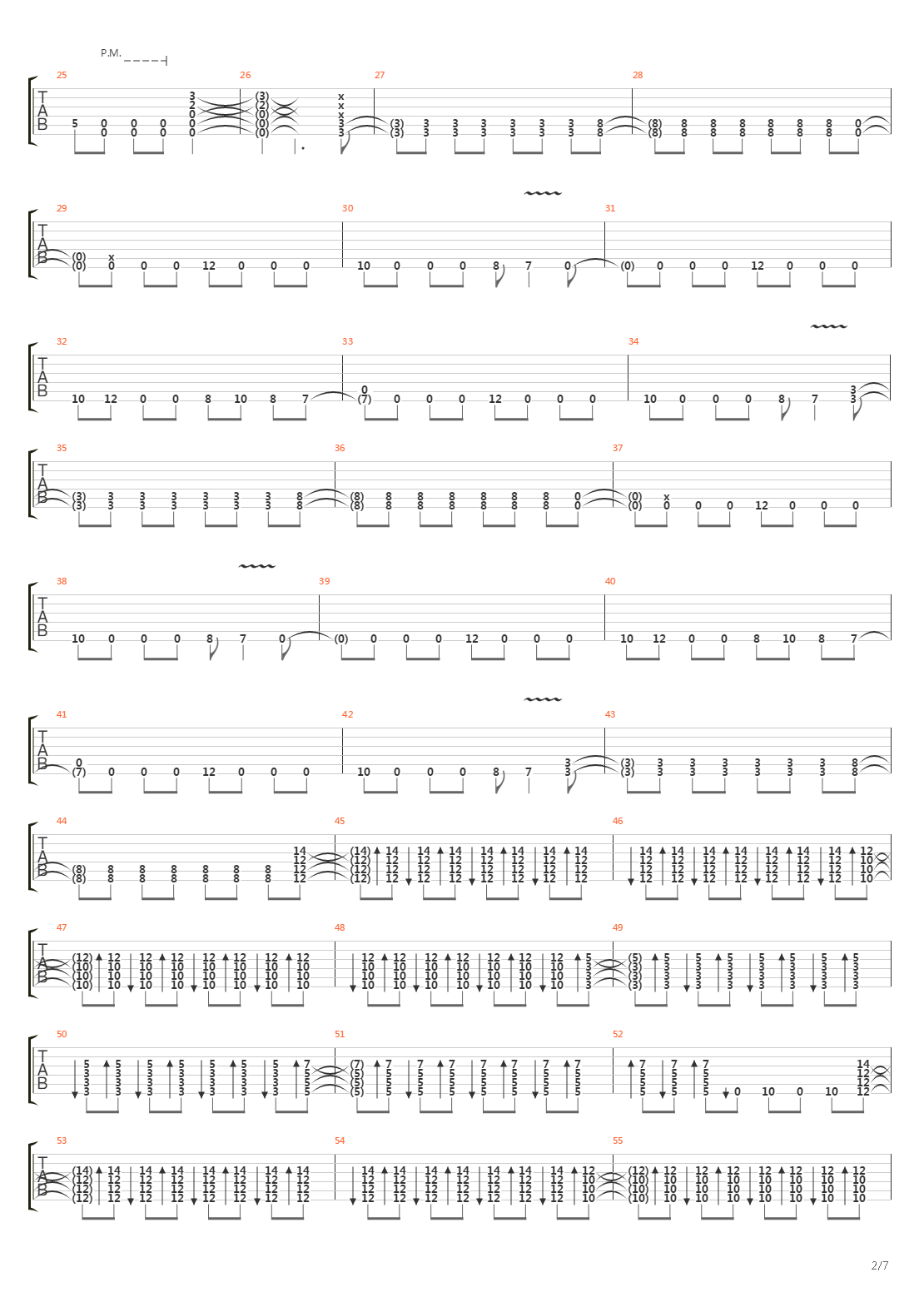 Fabricator吉他谱