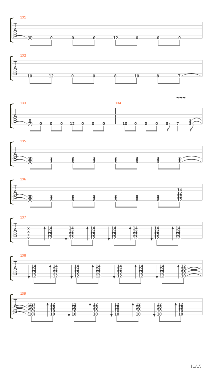 Fabricator吉他谱