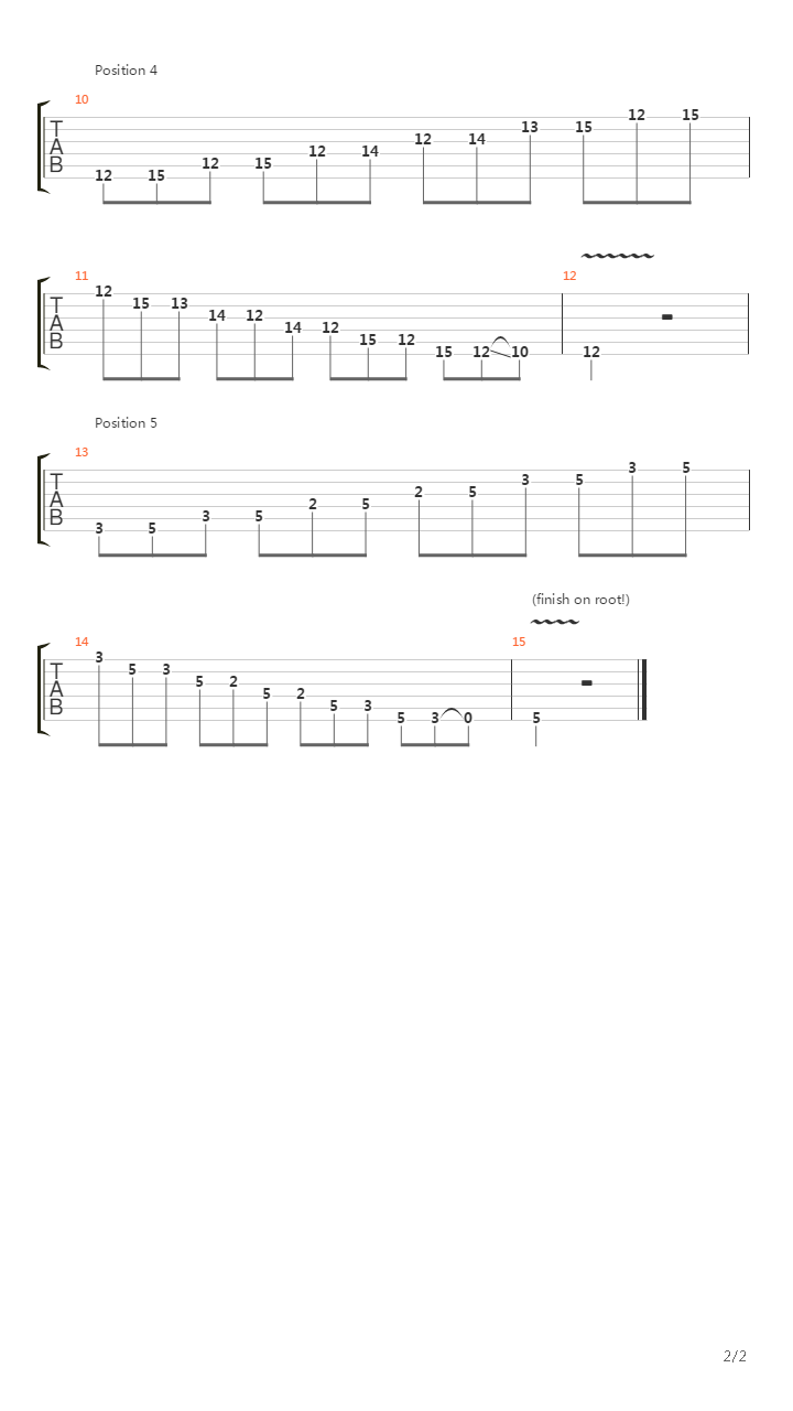 Lesson Guitar - Scales - Minor Pentatonic Triplet Workout吉他谱