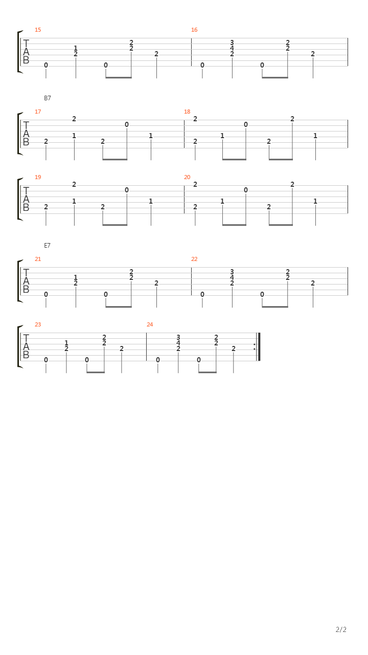 Lesson Guitar - Thomas Berglund - Blues Picking吉他谱