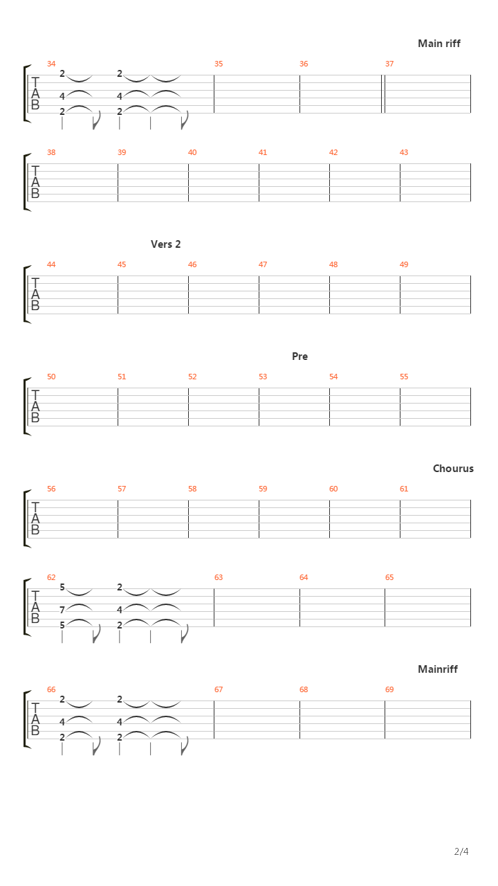 Russian Winter吉他谱