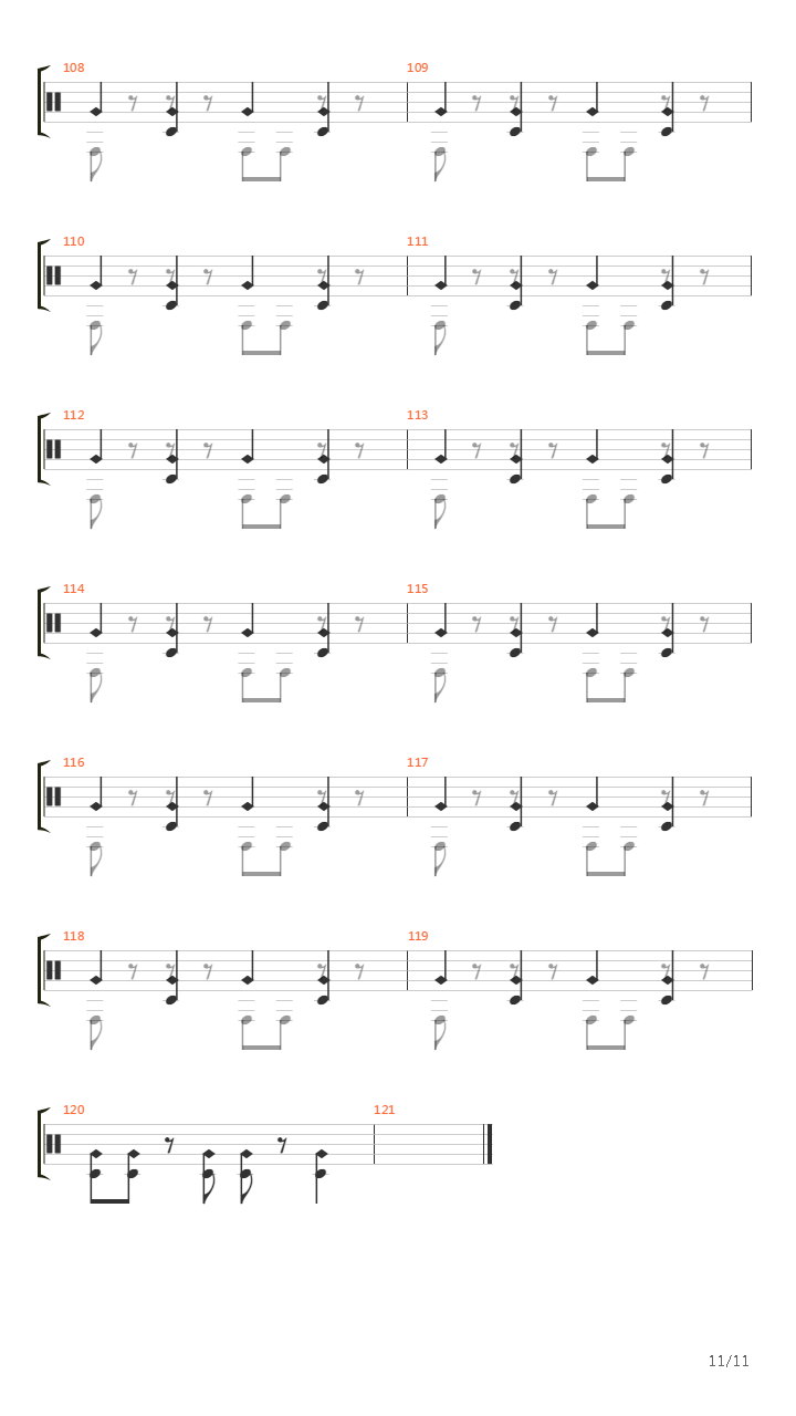 Fade Away吉他谱