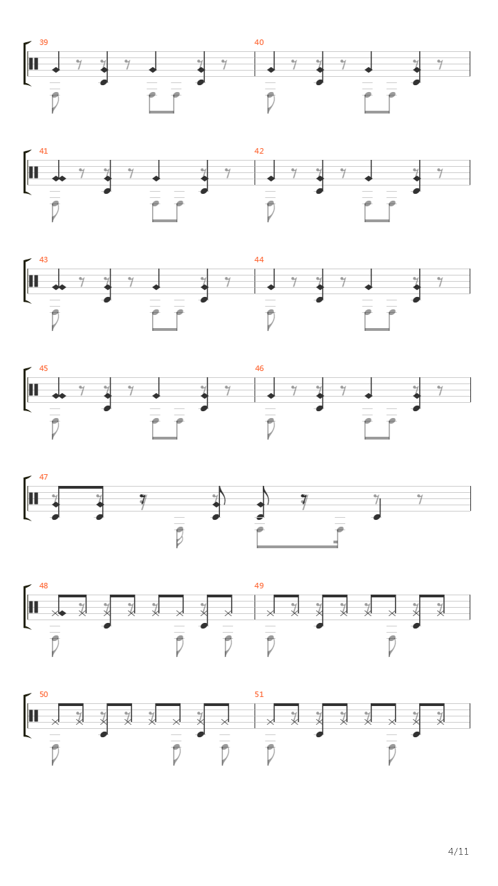 Fade Away吉他谱