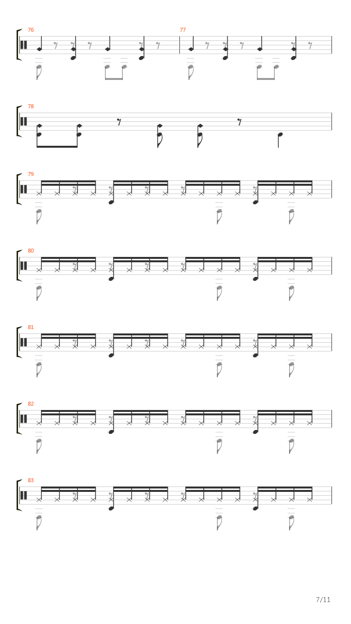 Fade Away吉他谱