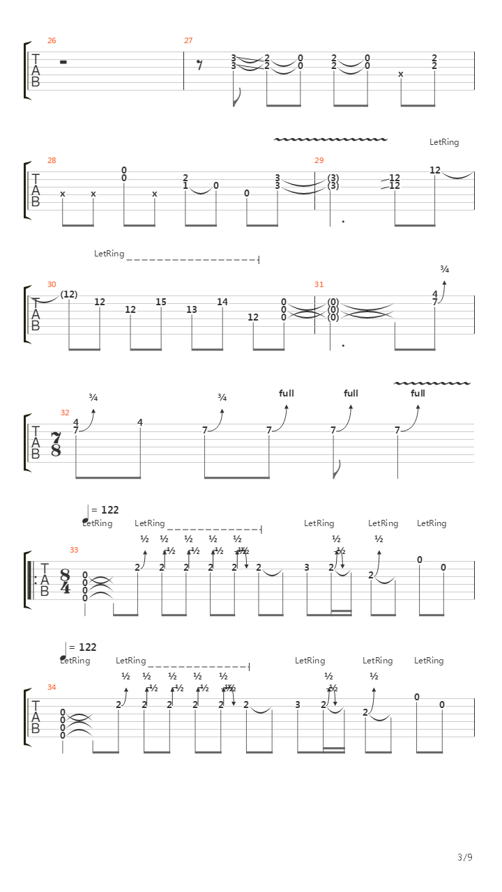 Nothin Song吉他谱