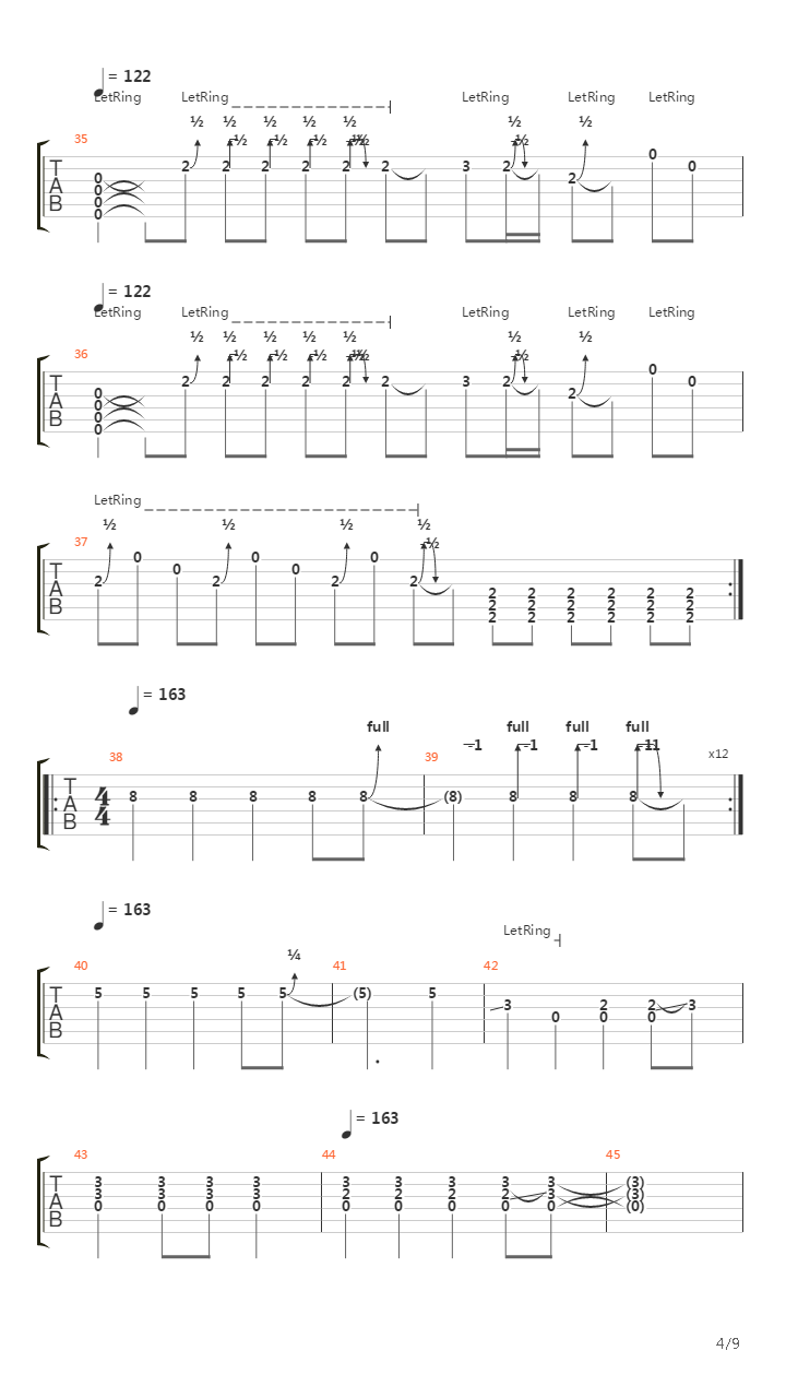 Nothin Song吉他谱