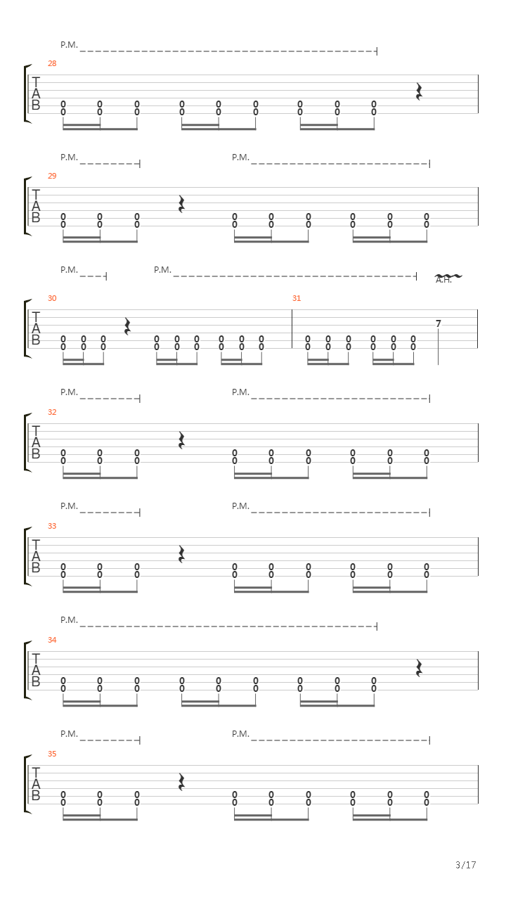 The Wake吉他谱