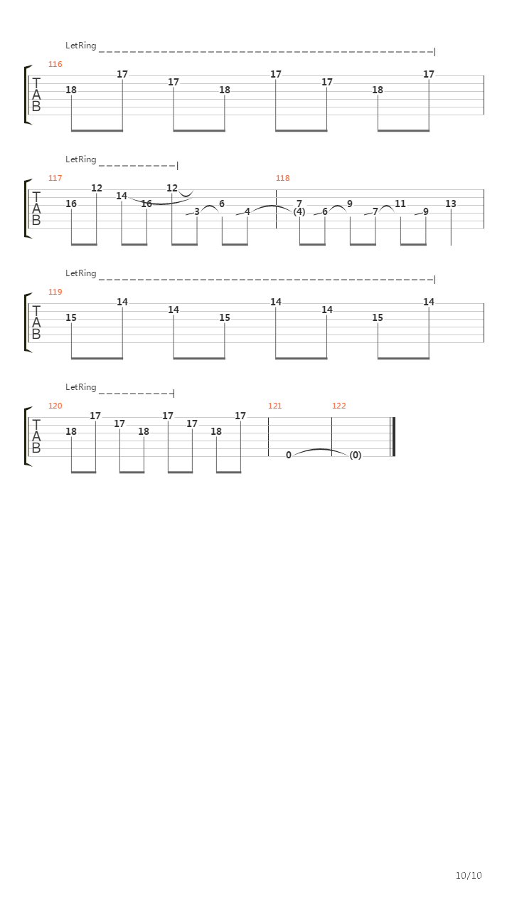 The Line Between吉他谱