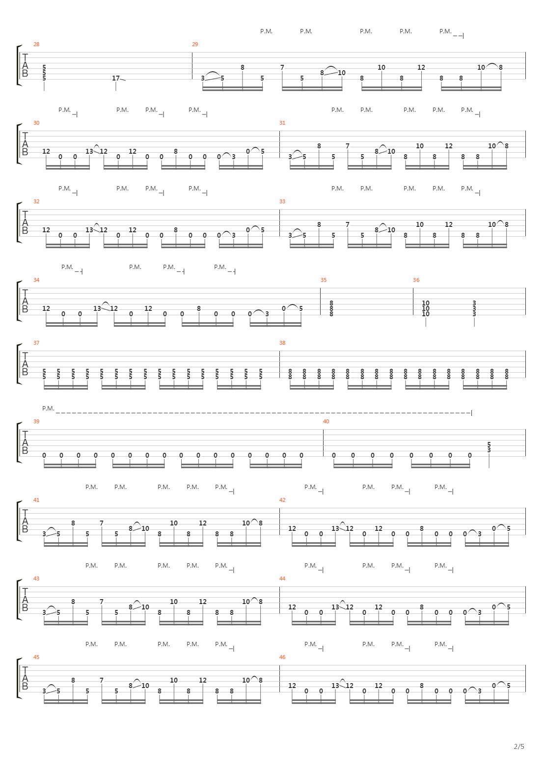 Departure吉他谱