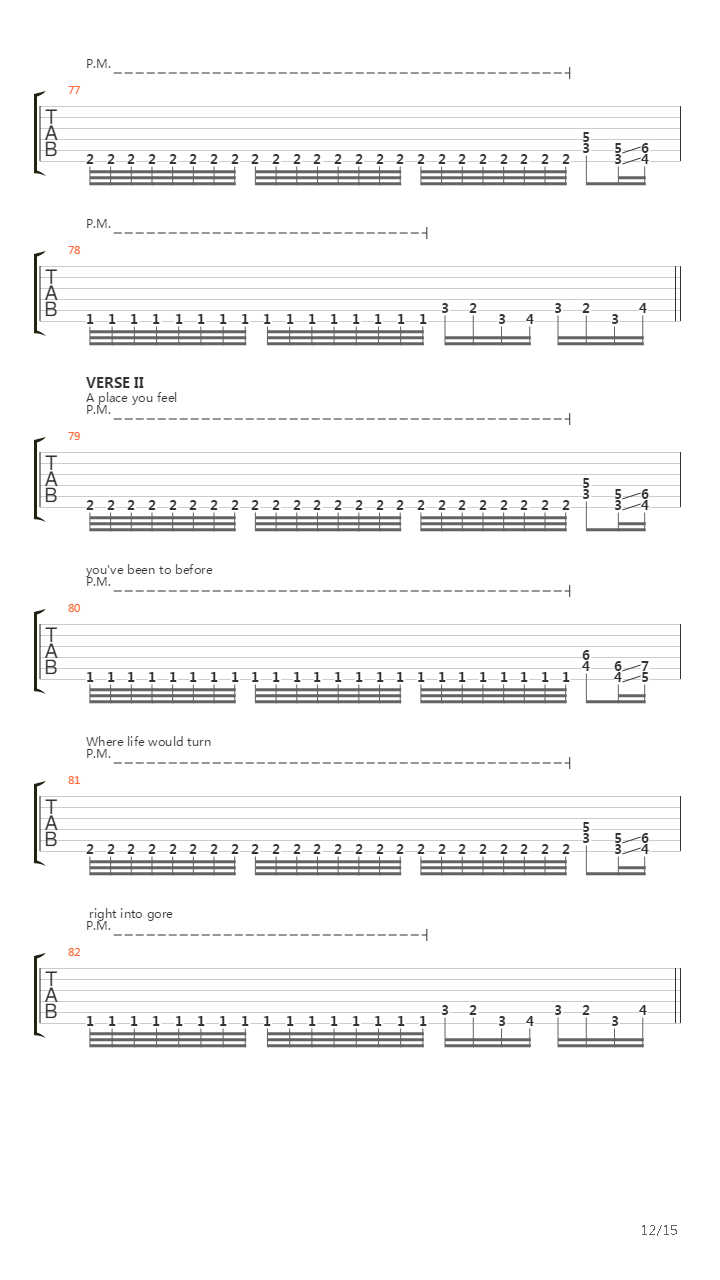 Forgotten Past吉他谱