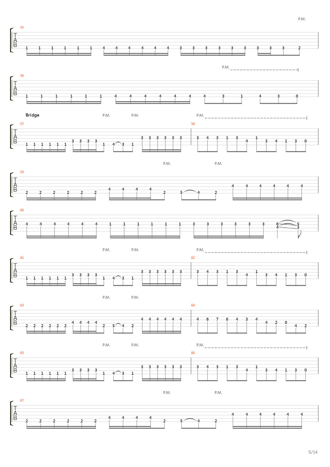 Nine Steps吉他谱