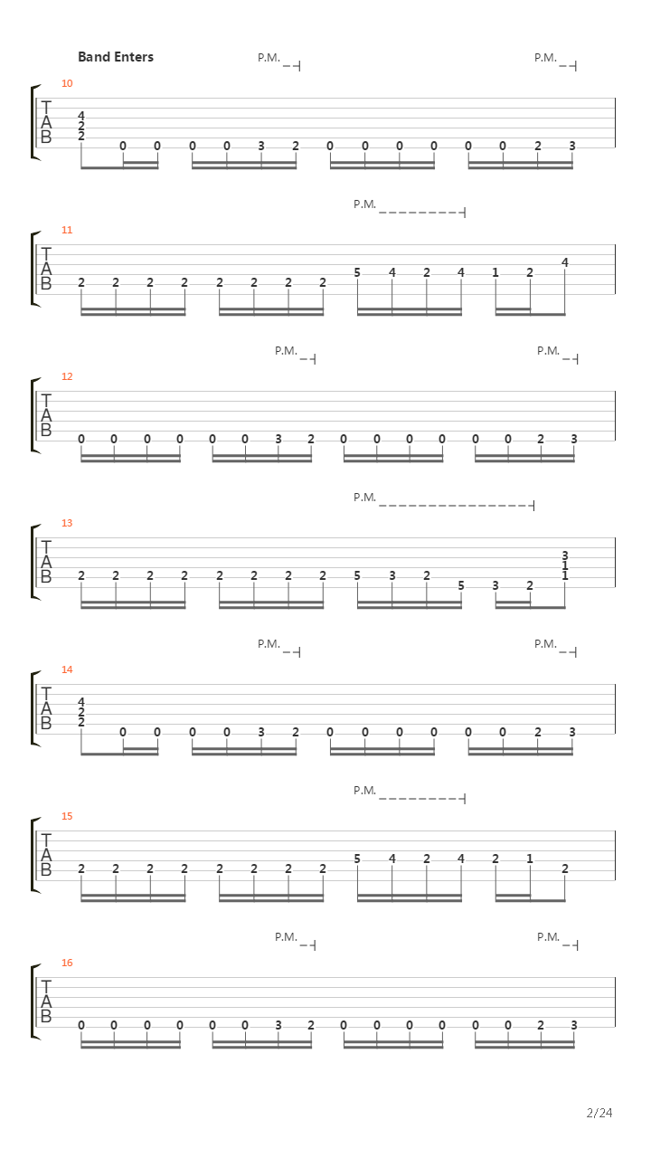 Nine Steps吉他谱