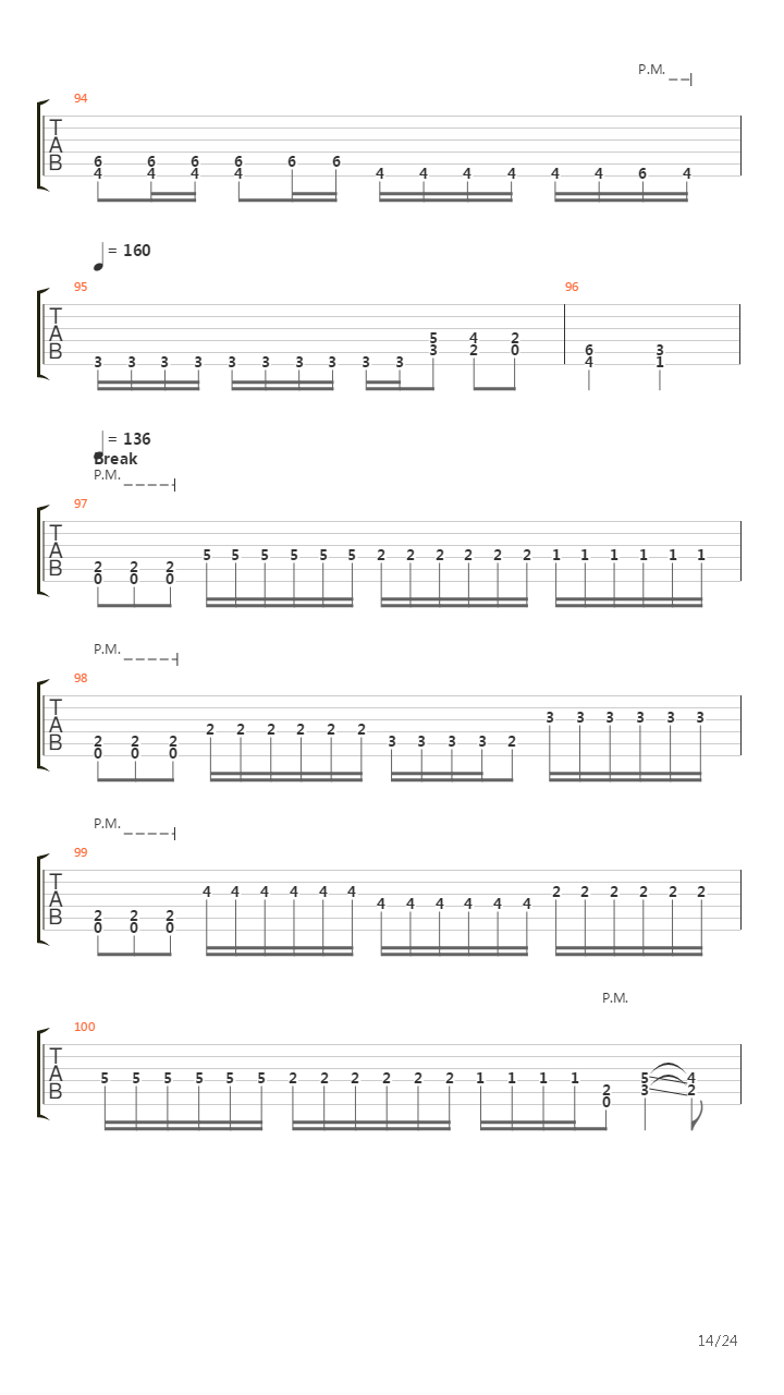 Nine Steps吉他谱