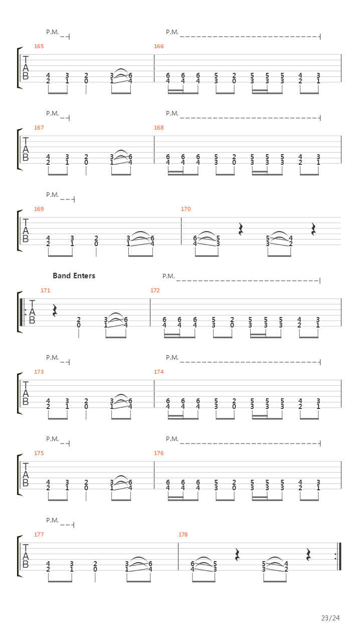 Nine Steps吉他谱