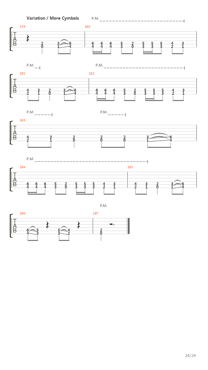 Nine Steps吉他谱