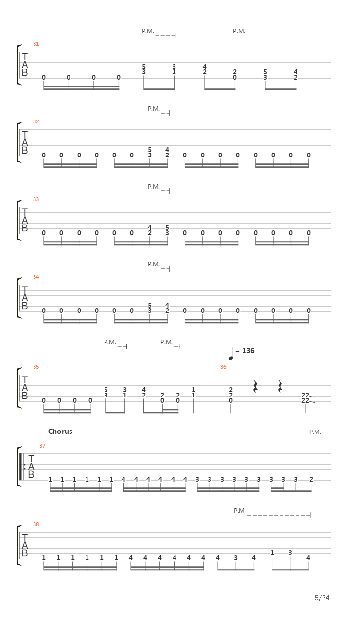 Nine Steps吉他谱