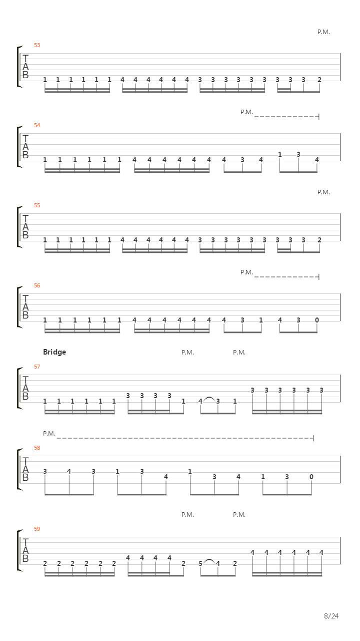 Nine Steps吉他谱