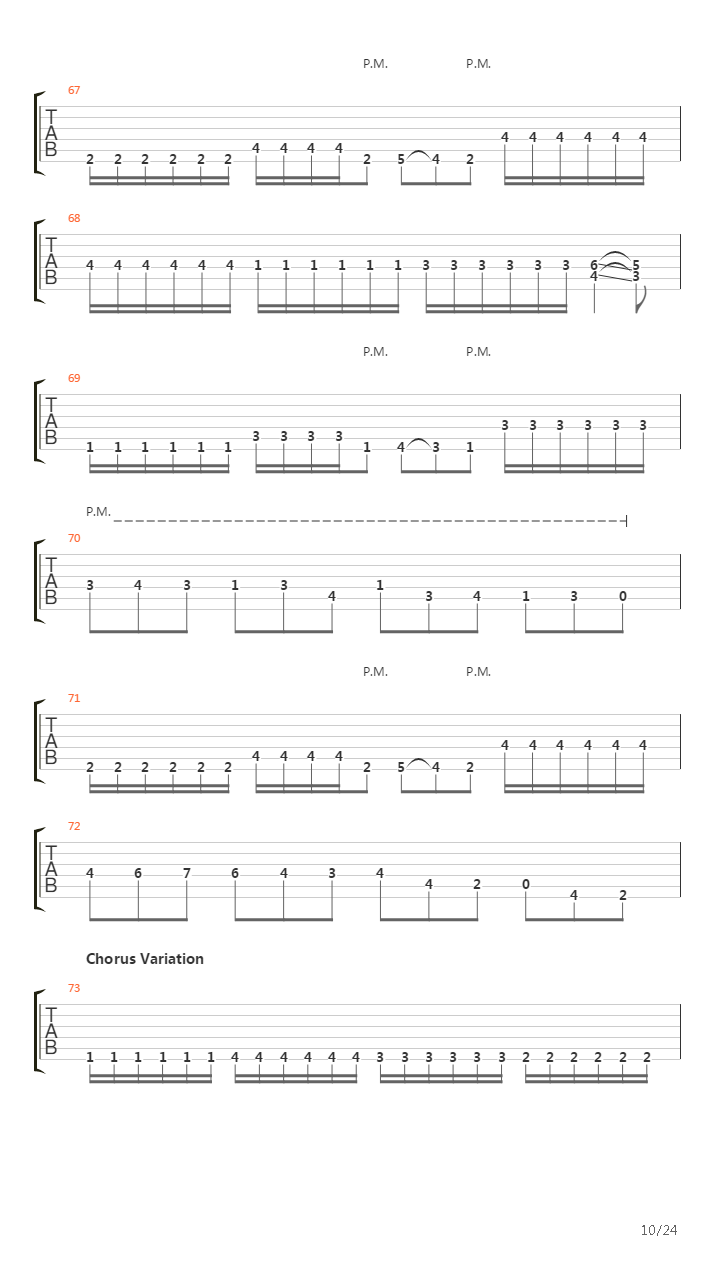 Nine Steps吉他谱