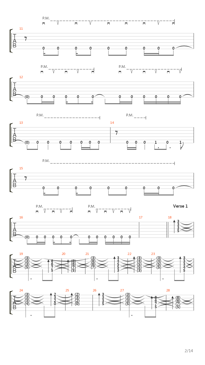 Purania吉他谱