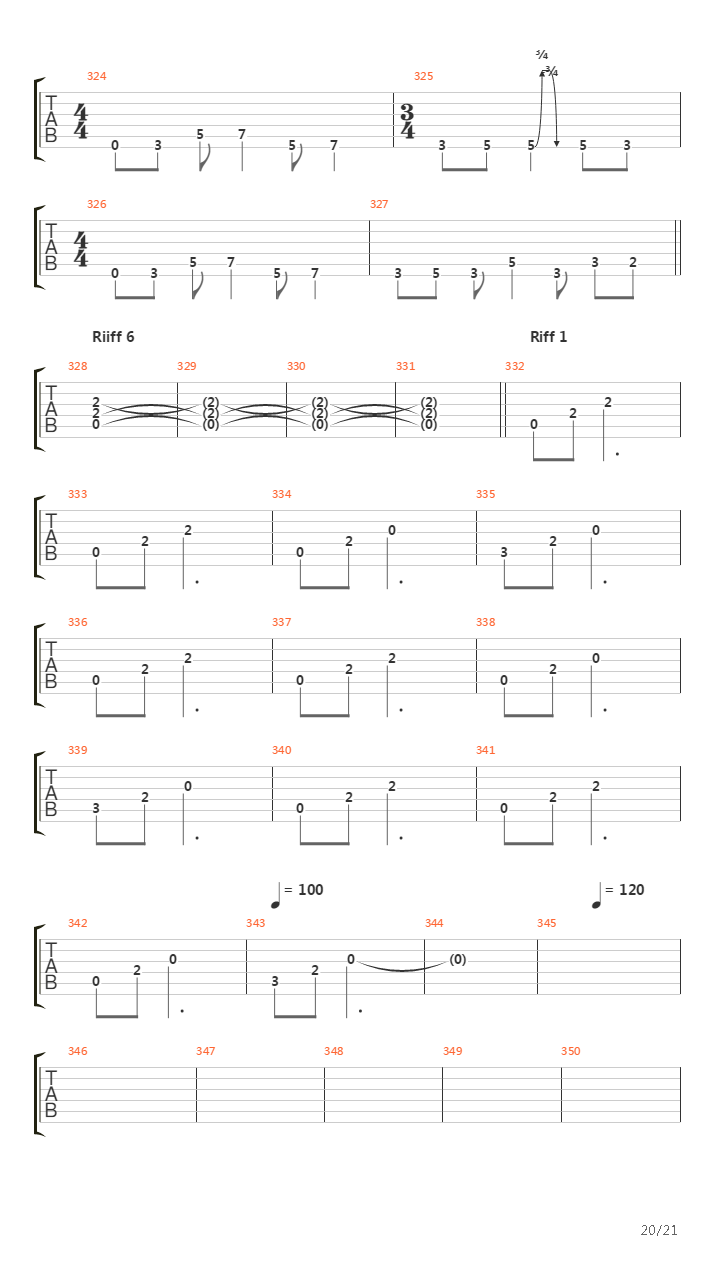 Blind Faith吉他谱