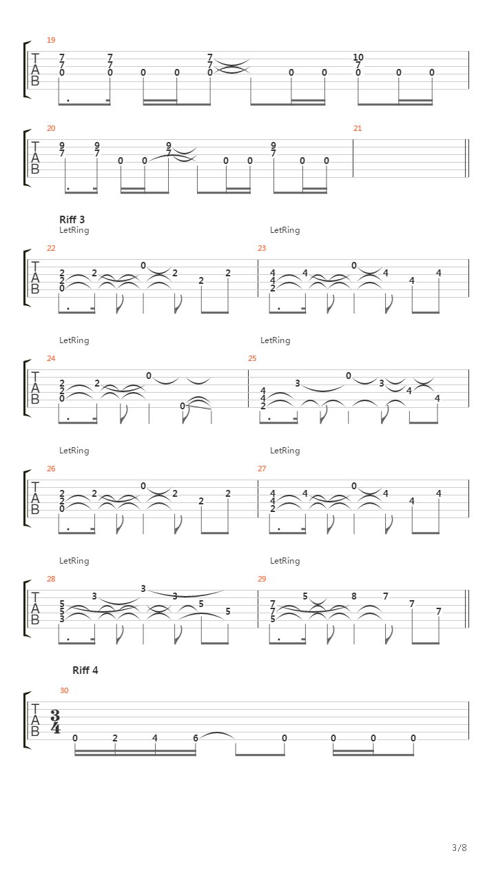 Overture 1928吉他谱