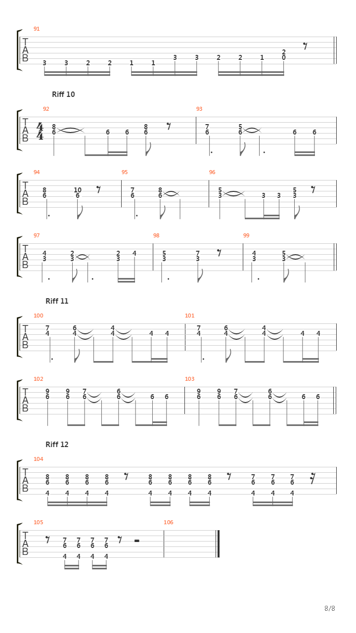 Overture 1928吉他谱
