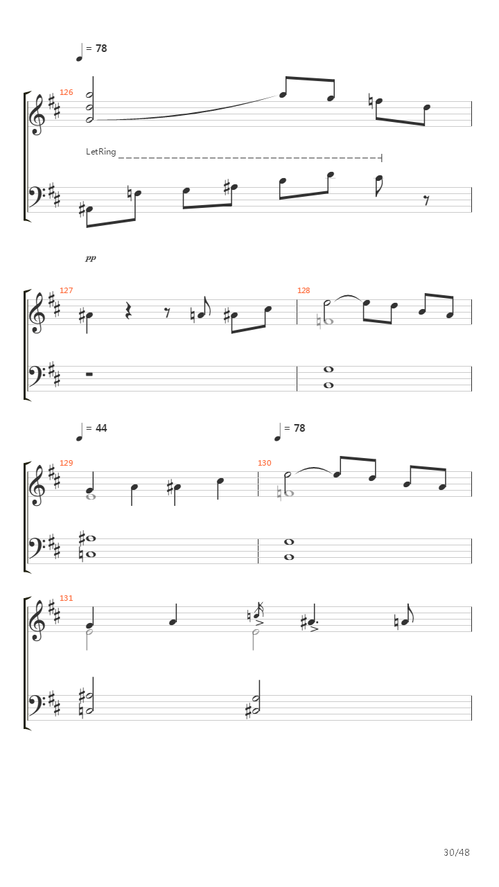 Piano-Sonata-In-B-Minor-S-178-1854吉他谱