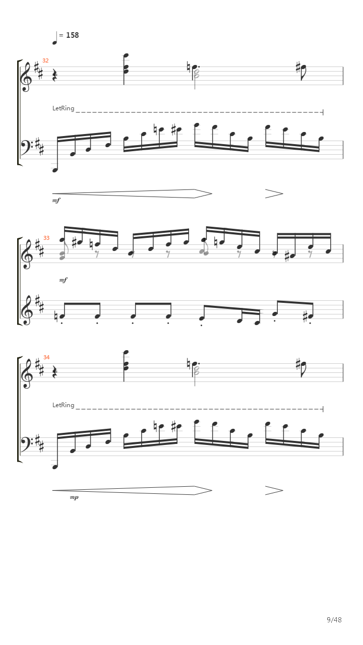 Piano-Sonata-In-B-Minor-S-178-1854吉他谱