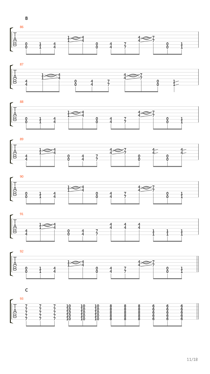 Norway Jose吉他谱