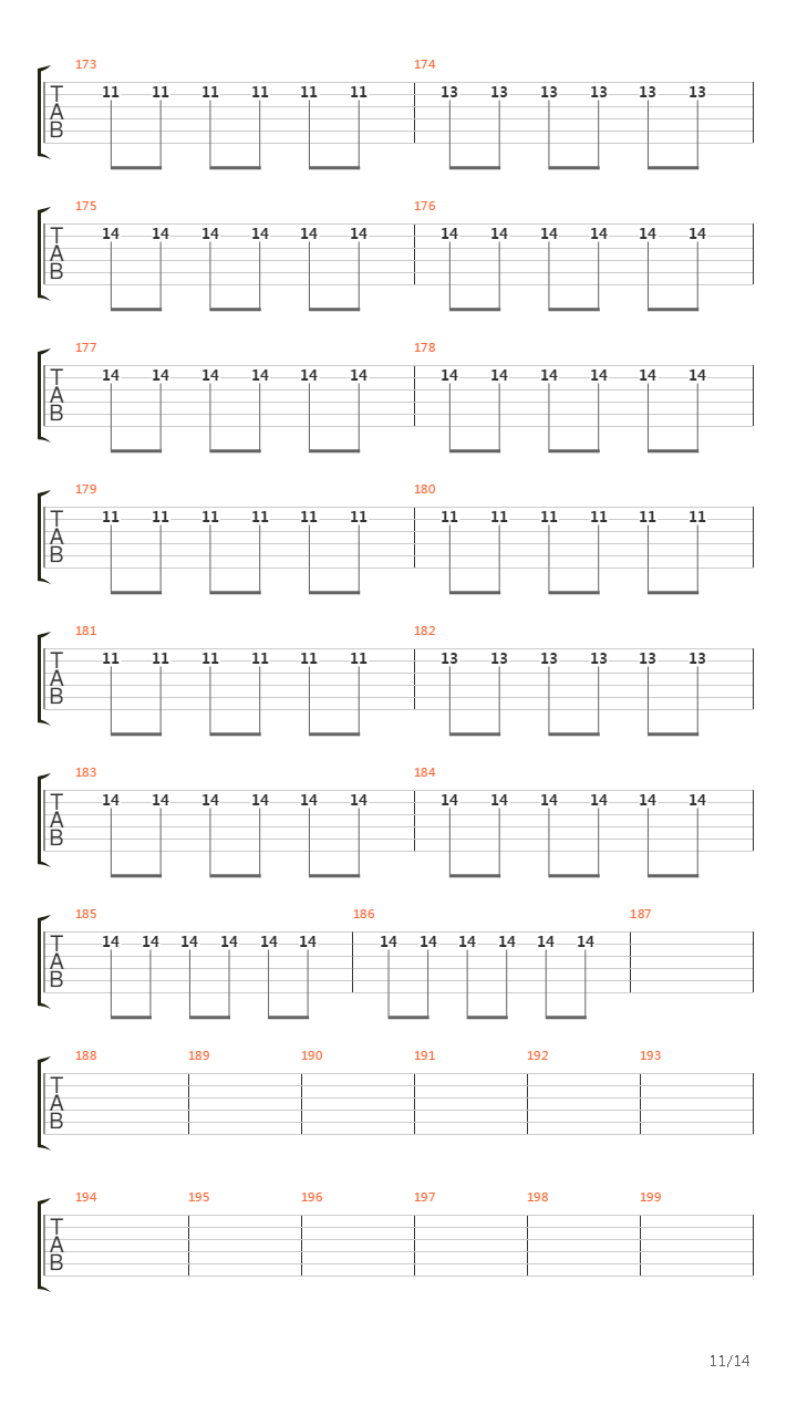 Vectors吉他谱