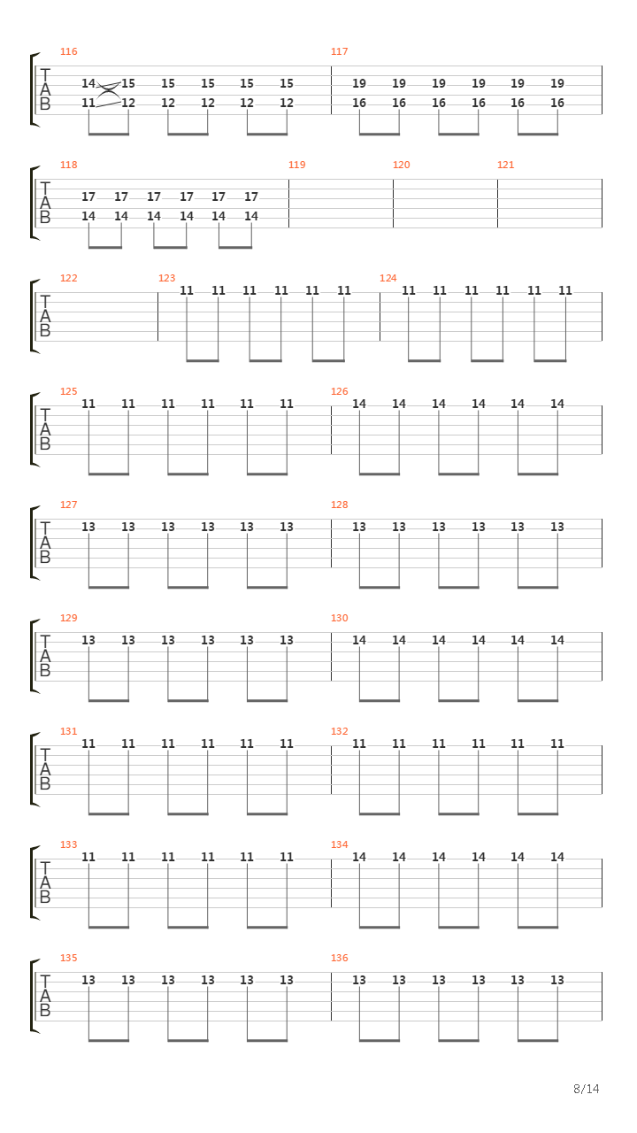 Vectors吉他谱